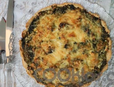 Η συνταγή της ημέρας: Τάρτα με πράσο και σπανάκι